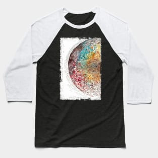 Abstract Hair Cell Art Baseball T-Shirt